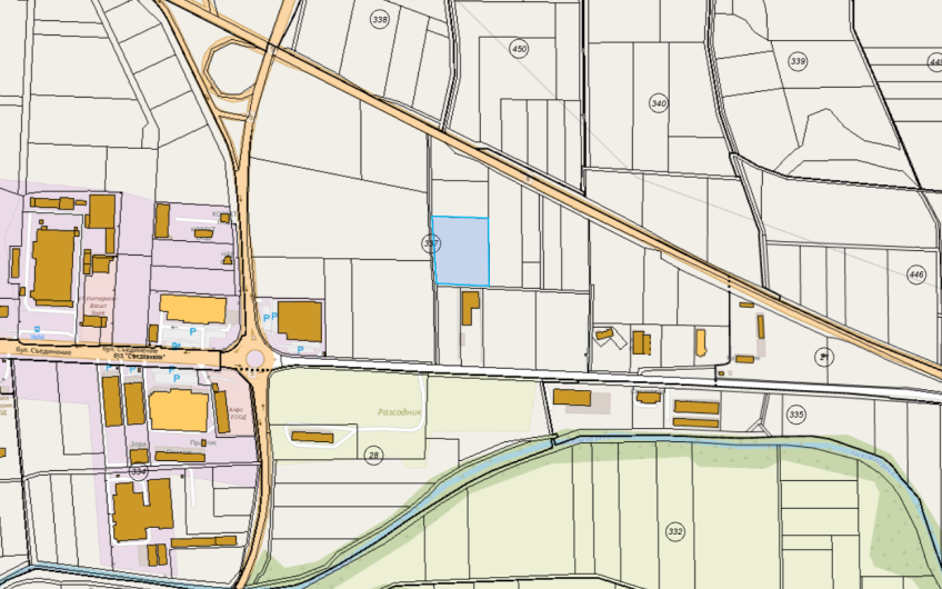 ПАРЦЕЛ за промишлено строителство в местност „СУЧУКМАЗ“. гр. Хасково
