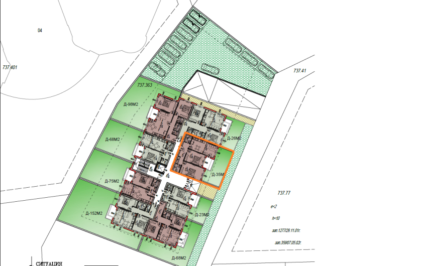 ТРИСТАЕН АПАРТАМЕНТ С ДВОР №6 В ПАНОРАМА ПАРК 2 – КВ. ВОЕВОДСКИ, ХАСКОВО