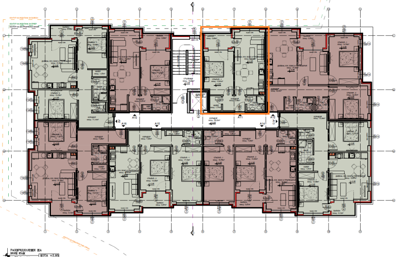 ДВУСТАЕН АПАРТАМЕНТ №11 В ПАНОРАМА ПАРК 2 – КВ. ВОЕВОДСКИ, ХАСКОВО