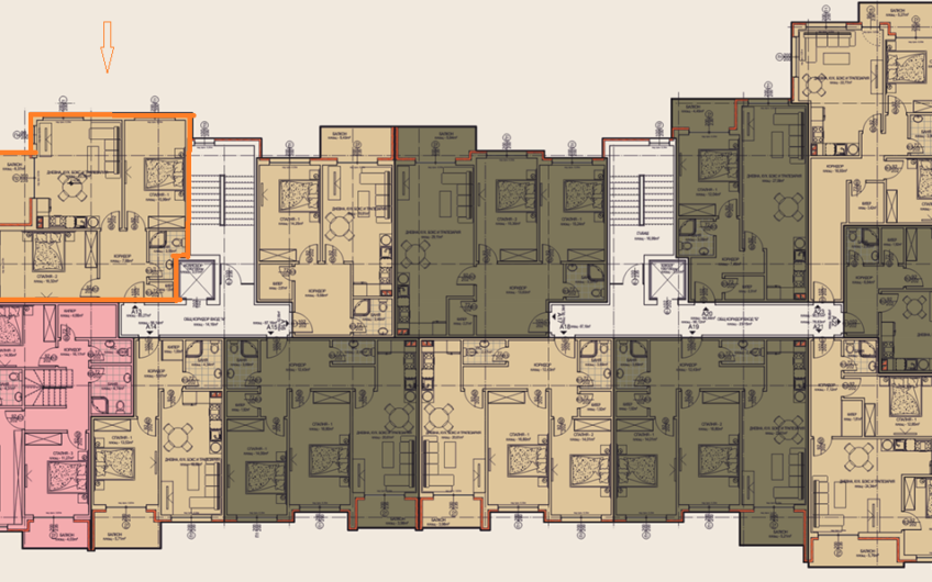 Тристаен апартамент ново строителство в кв. Младежки хълм, Хасково