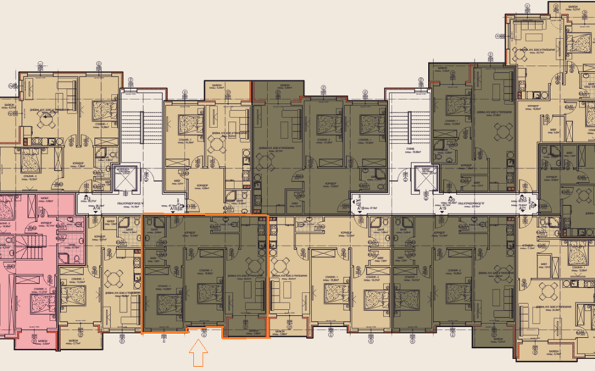 Тристаен апартамент в нова жилищна сграда кв.Младежки хълм,гр.Хасково