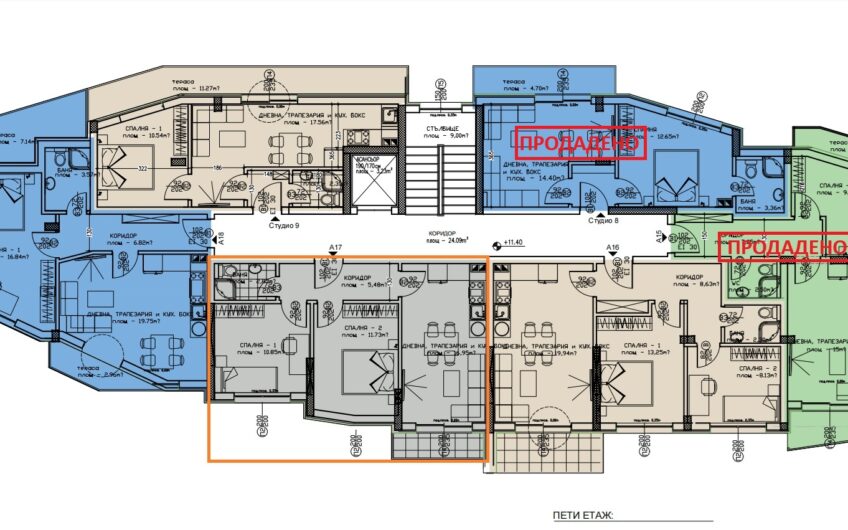 ТРИСТАЕН ЮЖЕН АПАРТАМЕНТ НА ЦЕНАТА НА ДВУСТАЕН – 71 080 € В КВ. КУБА!